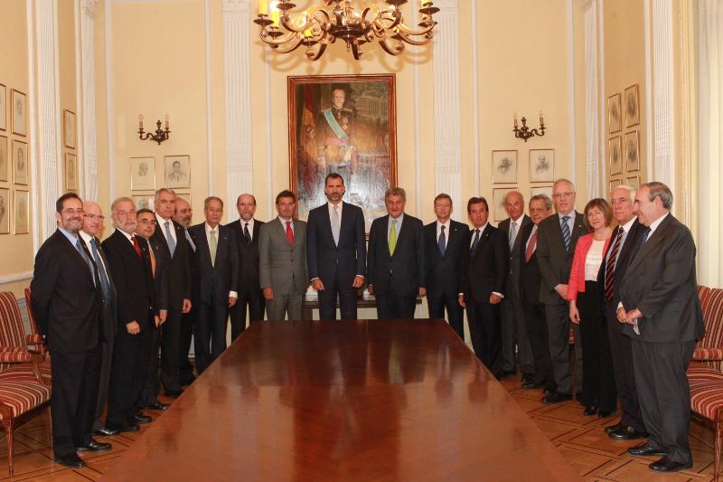 Prince Felipe, during a recent summit of engineers, called on the profession to help promote economic growth.